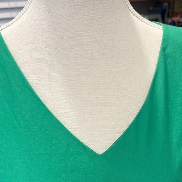 Talbots Vibrant Green Midi Dress - Picture 5 of 8